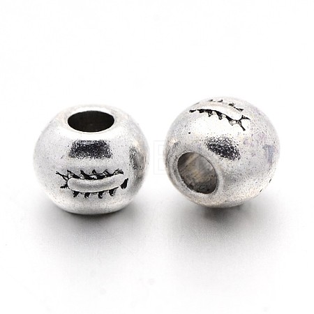 Tibetan Style Alloy Beads X-LF0239Y-NF-1