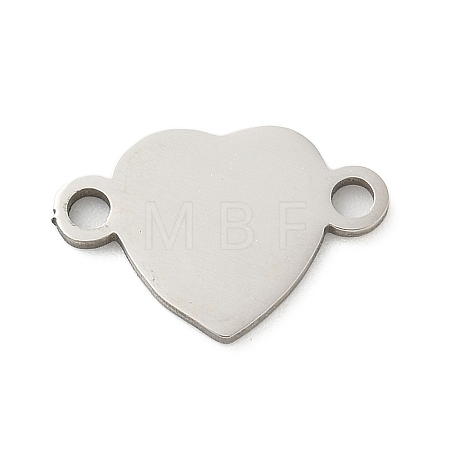 201 Stainless Steel Laser Cut Connector Charms STAS-R133-02P-09-1
