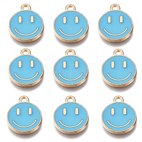 Alloy Enamel Charms ENAM-YW0001-97-B-1