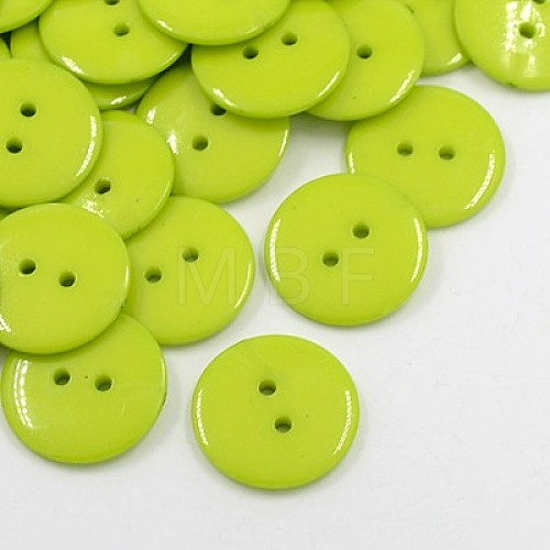 Acrylic Sewing Buttons BUTT-E084-B-03-1