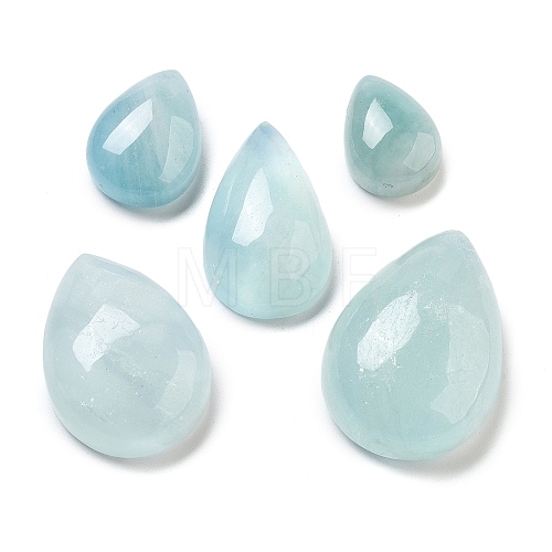 Natural Aquamarine Cabochons G-I371-01-1