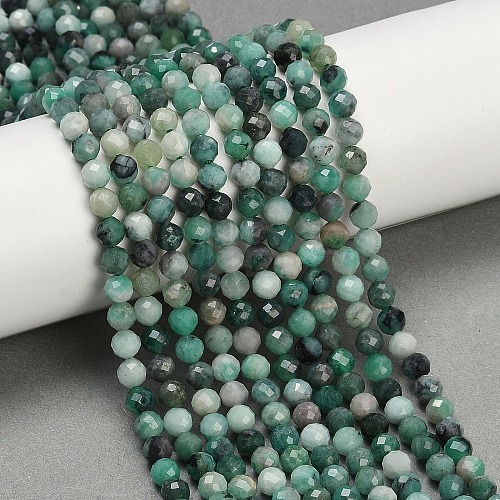 Natural Emerald Beads Strands G-M092-D01-03-1