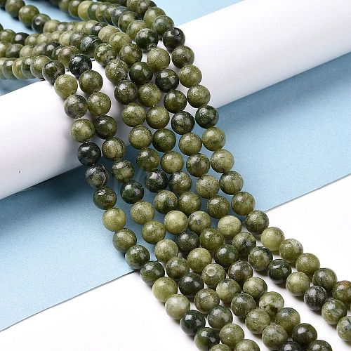 Natural Gemstone Beads GSR6mmC032-1