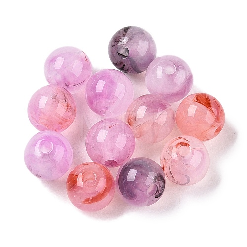 Opaque Acrylic Beads OACR-N137-37C-1