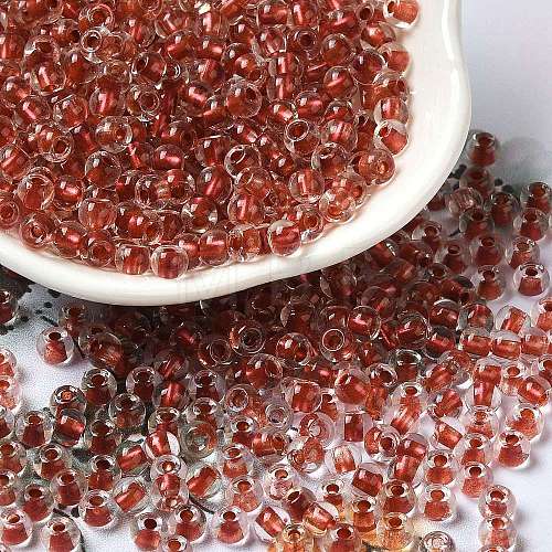 6/0 Transparent Colours Glass Seed Beads SEED-P006-01A-05-1