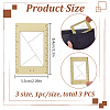 1Bag Acrylic Viewfinder AJEW-DR0002-29A-2