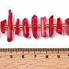 Natural Quartz Crystal Beads Strands G-F800-E10-4