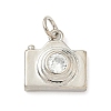 Brass Pave Cubic Zirconia Pendants KK-Z120-58B-P-1