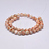 Natural Red Netstone Beads Strands LS-G-F352-8mm-3