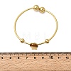 201 Stainless Steel Cuff Bangles BJEW-Z151-02G-02-5