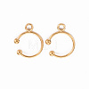 Ion Plating(IP) 304 Stainless Steel Ear Cuff Findings STAS-S116-308G-1