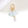 Resin Cloud Pendant Decorations PW-WG08E01-02-1