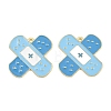 Medical Theme Alloy Enamel Pendants AL-CBA2919-03G-02A-1