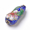 Handmade Cloisonne Beads CLB-S006-07-3