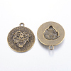 Alloy Pendants EA11823Y-AB-2