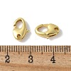 Brass Lobster Claw Clasps KK-F893-02G-3