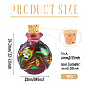 Handmade Lampwork Perfume Bottle Pendants LAMP-TADJ0001-05B-3