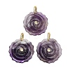 Natural Amethyst Pendants GG-CBA4625-05G-02-1