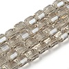 Electroplate Glass Beads Strands GLAA-G112-07C-1