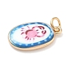 Printed Brass Pendants X-KK-D104-02A-G-2