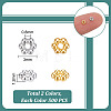 1000Pcs 2 Colors Alloy Spacer Beads FIND-UN0010-59-3