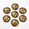 Glass Cabochons GLAA-WH0015-22C-06-2