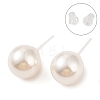 Hypoallergenic Bioceramics Zirconia Ceramic Stud Earrings EJEW-C111-13B-1