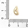 Brass Micro Pave Cubic Zirconia Pendants KK-D283-23G-3