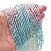 Transparent Painted Glass Beads Strands LS-DGLA-A034-T1mm-A21-2