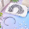 20Pcs Adjustable Korean Waxed Polyester Cord Bracelet Making BJEW-TAC0051-04-4