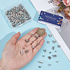 150Pcs 15 Styles Tibetan Style Alloy Beads TIBEB-SC0001-51-3