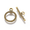 Alloy Toggle Clasps X1-PALLOY-F178-01AG-2