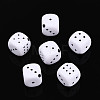Opaque Acrylic Beads SACR-T035-19M-2