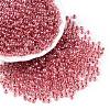 6/0 Transparent Inside Colours Glass Seed Round Beads X1-SEED-N006-004L-1