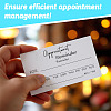 50Pcs Paper Appointment Reminder Cards AJEW-TADJ0001-22-7