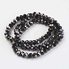 Electroplate Opaque Glass Beads Strands LS-EGLA-A034-P4mm-P01-2