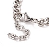 Crystal Rhinestone Rectangle & Cross Link Bracelet STAS-E160-30EBP-01-2