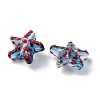 Handmade Lampwork Beads Strands LAMP-I027-09J-4