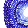 Electroplate Glass Beads Strands EGLA-FS0001-42D-3