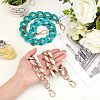 2 Pcs 2 Colors Acrylic Curb Chain Bag Tape FIND-CA0001-73-3