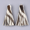 Eco-Friendly Cowhide Leather Tassel Big Pendants FIND-S301-36F-2