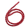 Synthetic Turquoise Beads Strands TURQ-G120-4x6mm-07-4