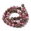 Natural Dyed Jade Beads Strands G-M402-C03-13-4