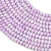 Electroplate Rondelle Glass Beads Strands GL-T021-2x2.5mm-17-21-3