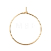 316L Surgical Stainless Steel Hoop Earring Findings X-STAS-G229-07G-01A-2