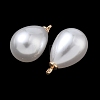 ABS Plastic Pearl Pendants X-FIND-Z105-03H-01G-2