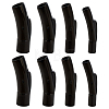 8Pcs 4 Styles Stainless Steel Bayonet Clasps STAS-DR0001-15EB-1