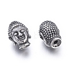 Buddhist 304 Stainless Steel Beads STAS-F243-16AS-2