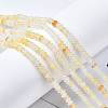 Natural Yellow Aventurine Beads Strands G-S366-110-4