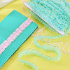 10M Double Layer Polyester Lace Ribbon OCOR-TA0004-14E-7